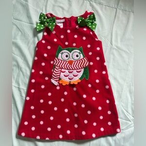 Allison Ann polka dot owl tank dress